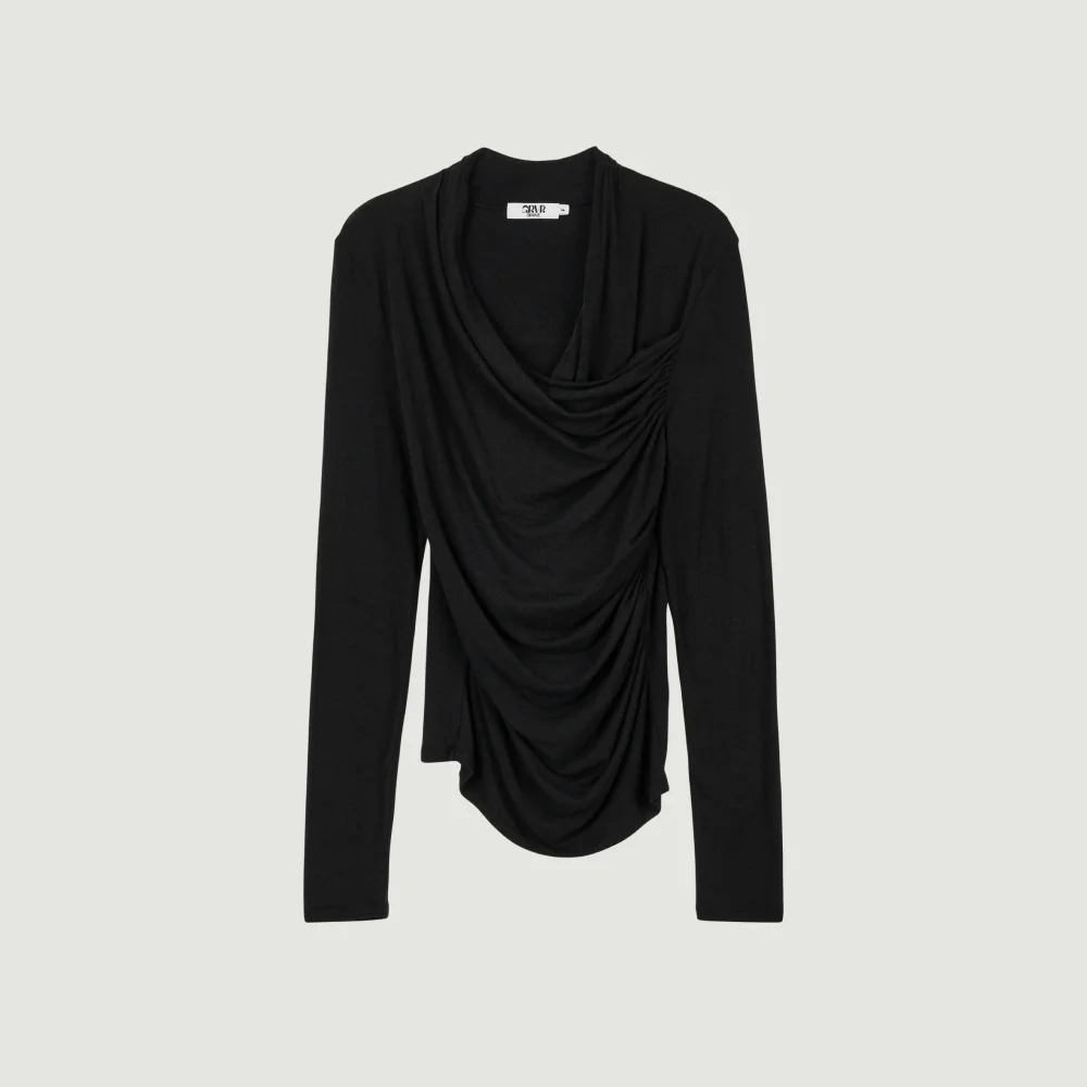 WAVY T-SHIRT (BLACK)