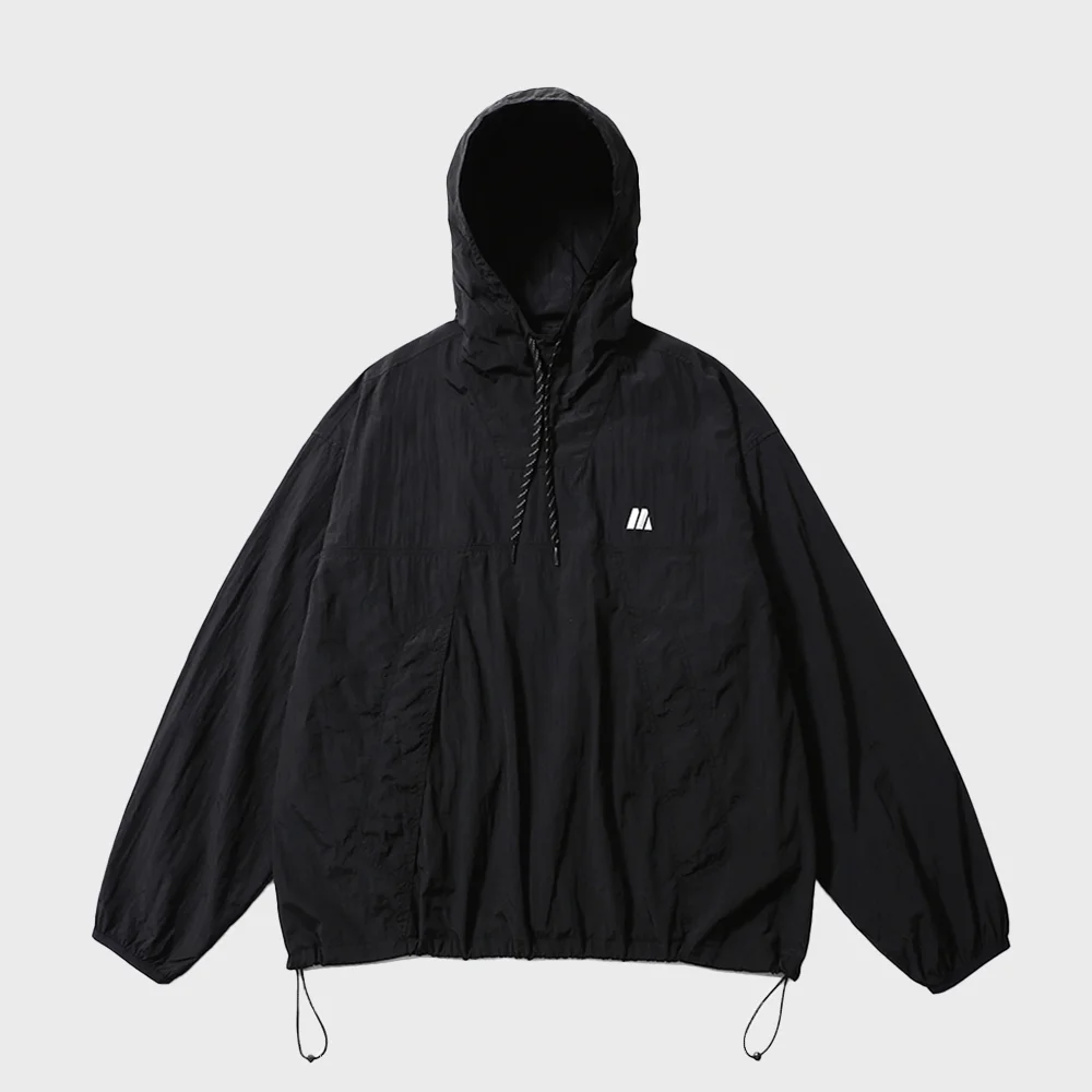 FITNESS SMOCK PARKA / BLACK