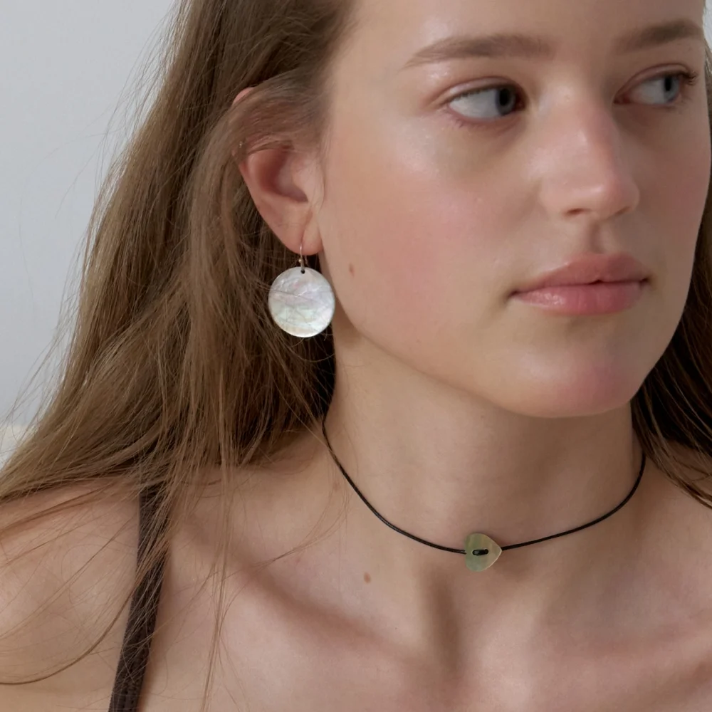 Moon Pearl Earrings (L262MER010)