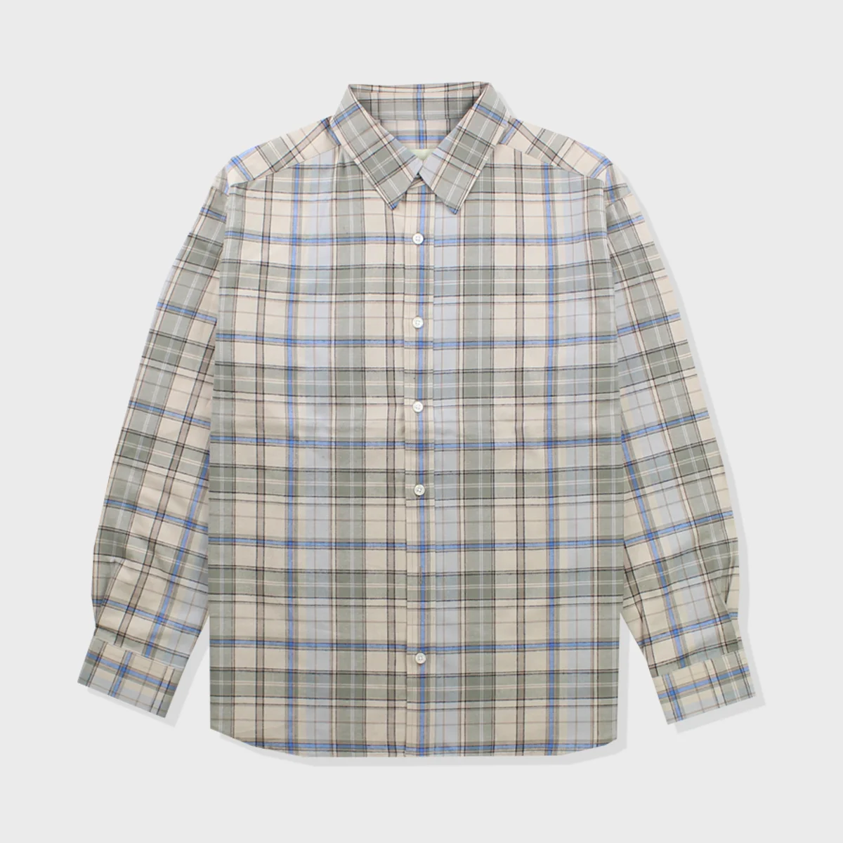 Cb NERD Checked Shirts(BEIGE/MIX/加絨)