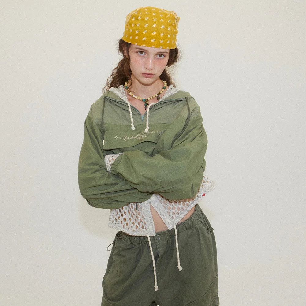 AUTUMN GLYPH ANORAK KHAKI