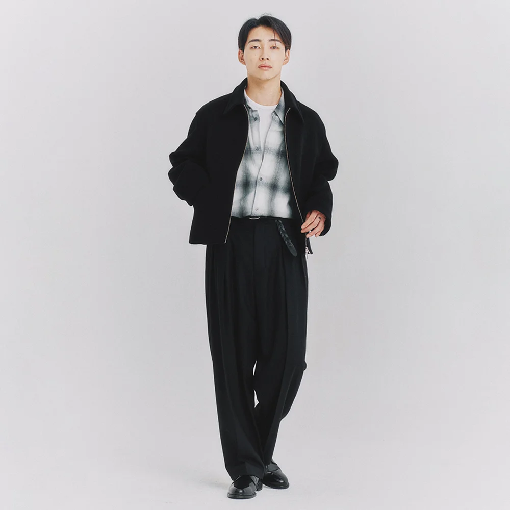 60s Sports Jacket_ Black