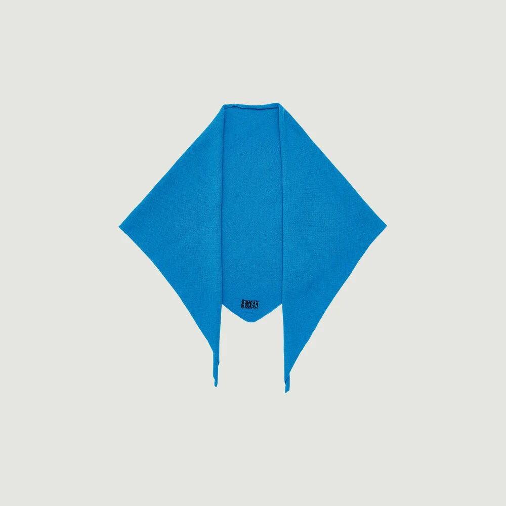 ELENA KNIT SCARF (BLUE)