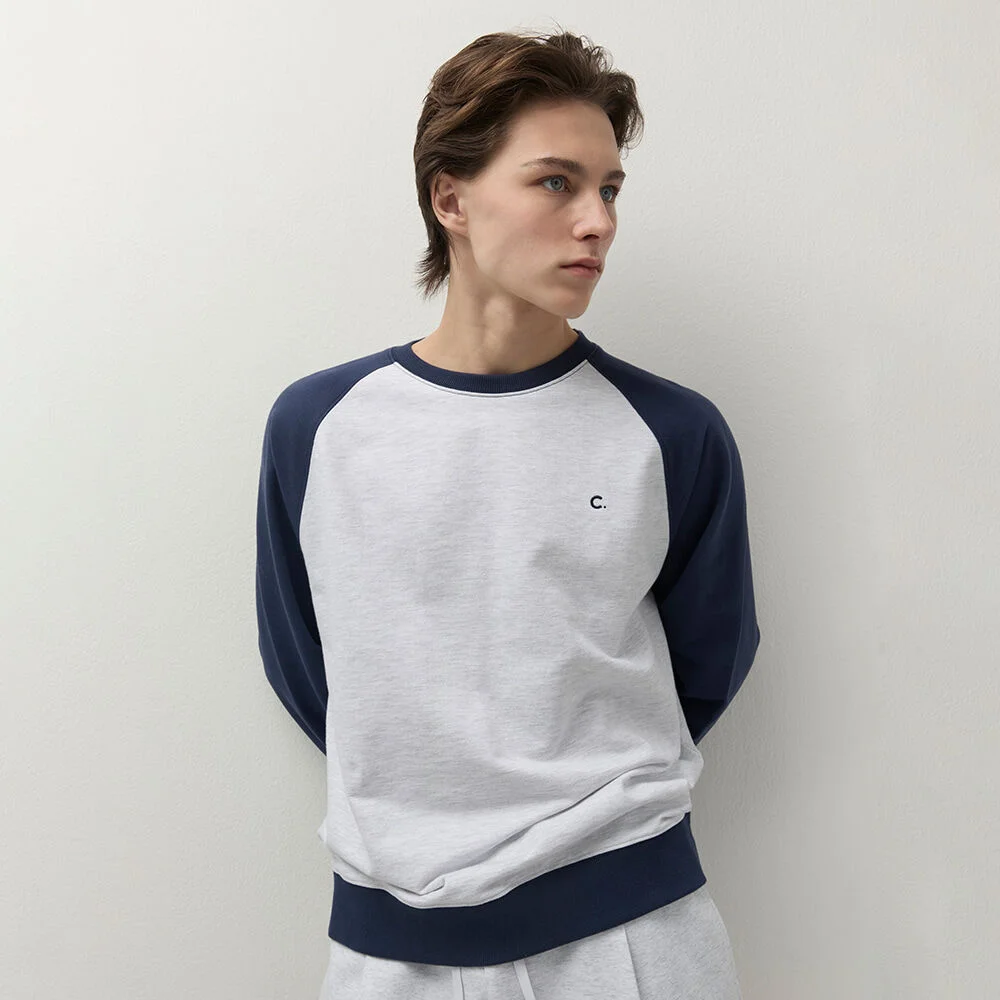 Raglan Sweatshirt_Men (Light Grey)