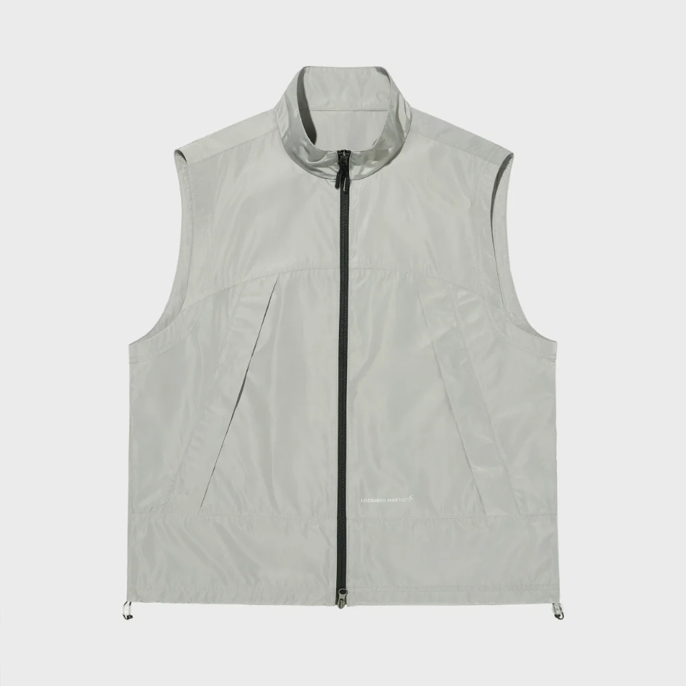 UTILITY NYLON VEST (GREY)