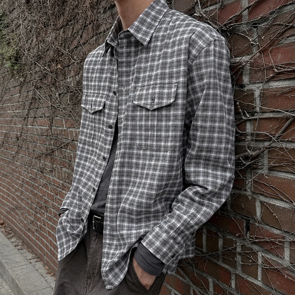 TWO POCKET CHECK SHIRT