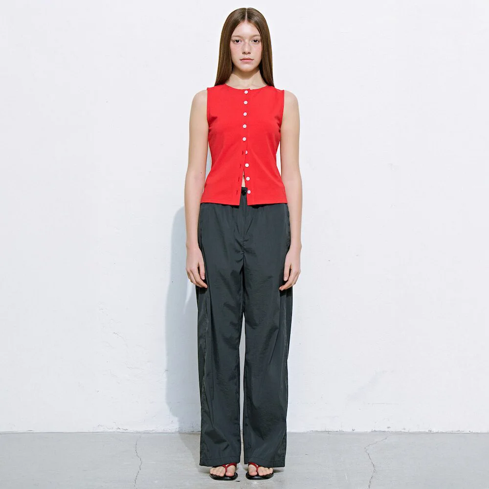 Paperback Round Pants Ash (KE6521M064)