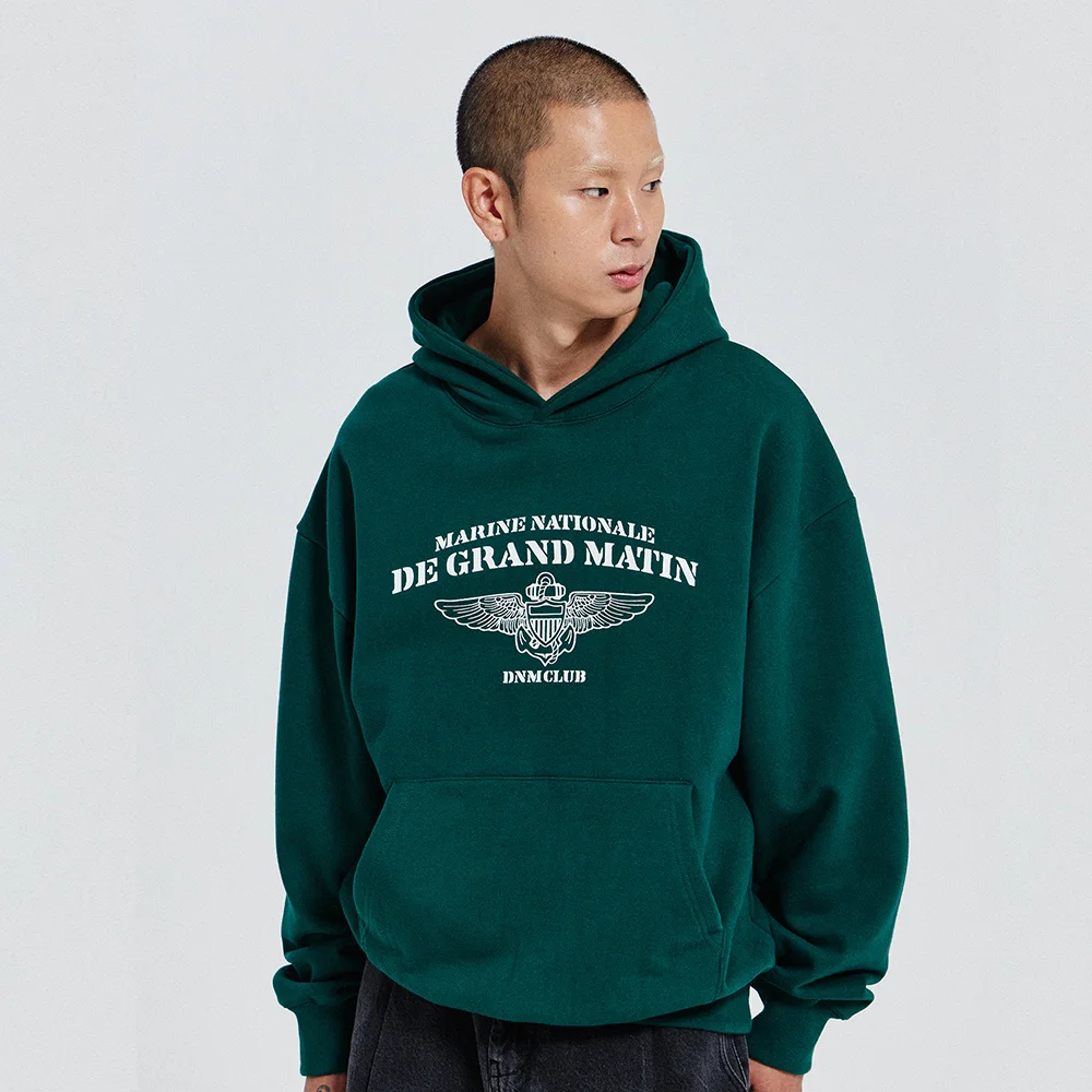 V.HEAVY HOOD SWEAT CLUB_GREEN