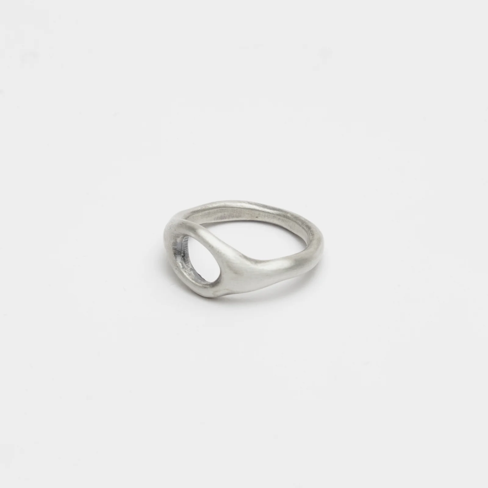 Open Hole Ring - Silver