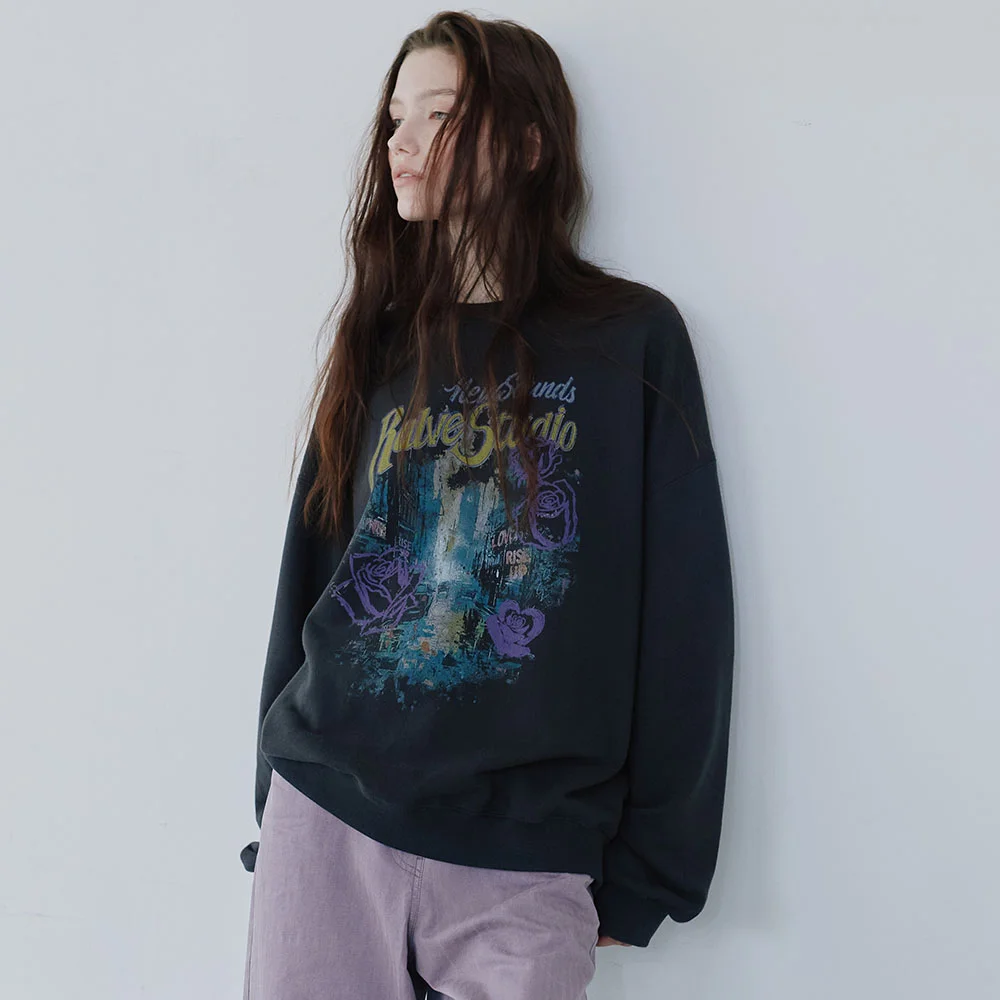 New Sounds Graphic Sweatshirt VW6AE959_2color