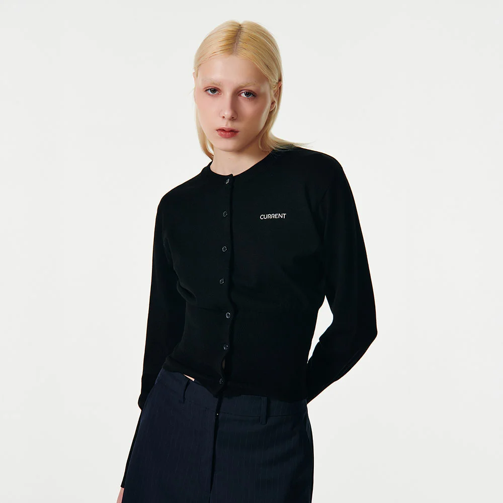 ESSENTIAL LOGO KNIT CARDIGAN