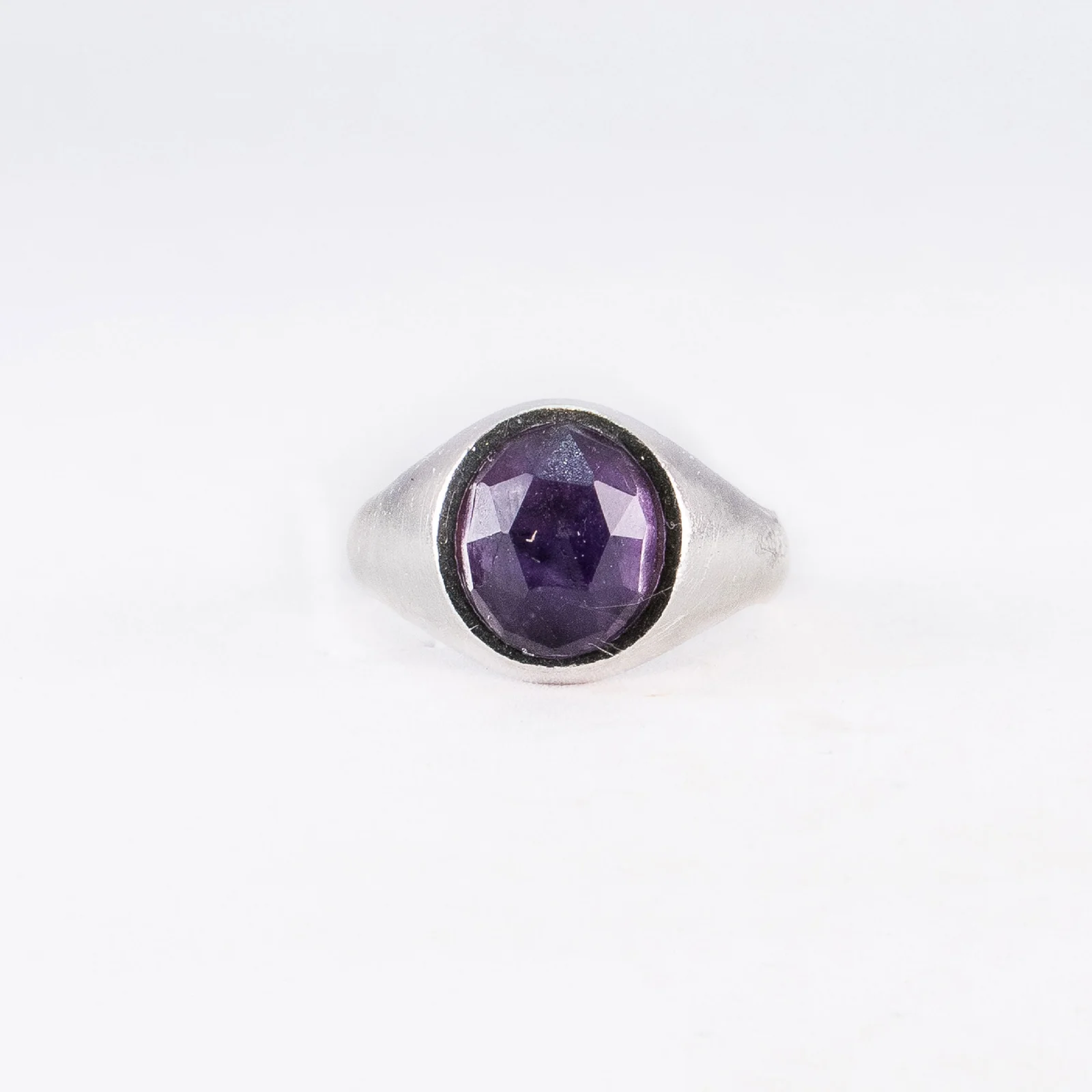 HR 247R_Amethyst Ring(Silver 925)