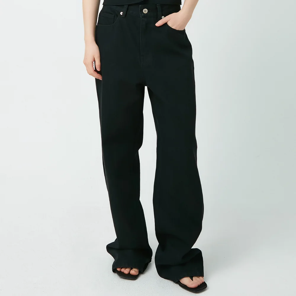 LOOSE JEANS_BLACK