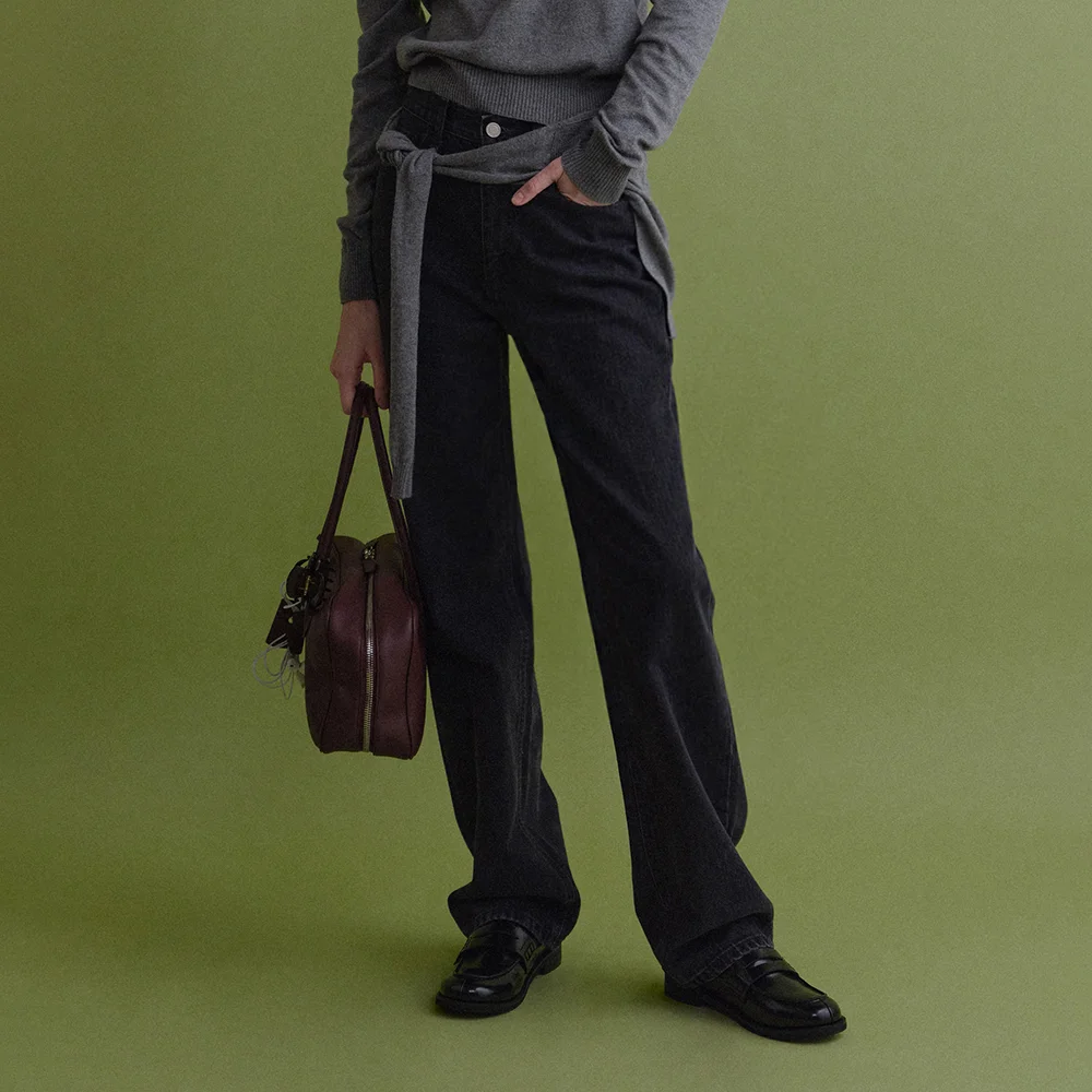 Neil Straight Denim (Gray)