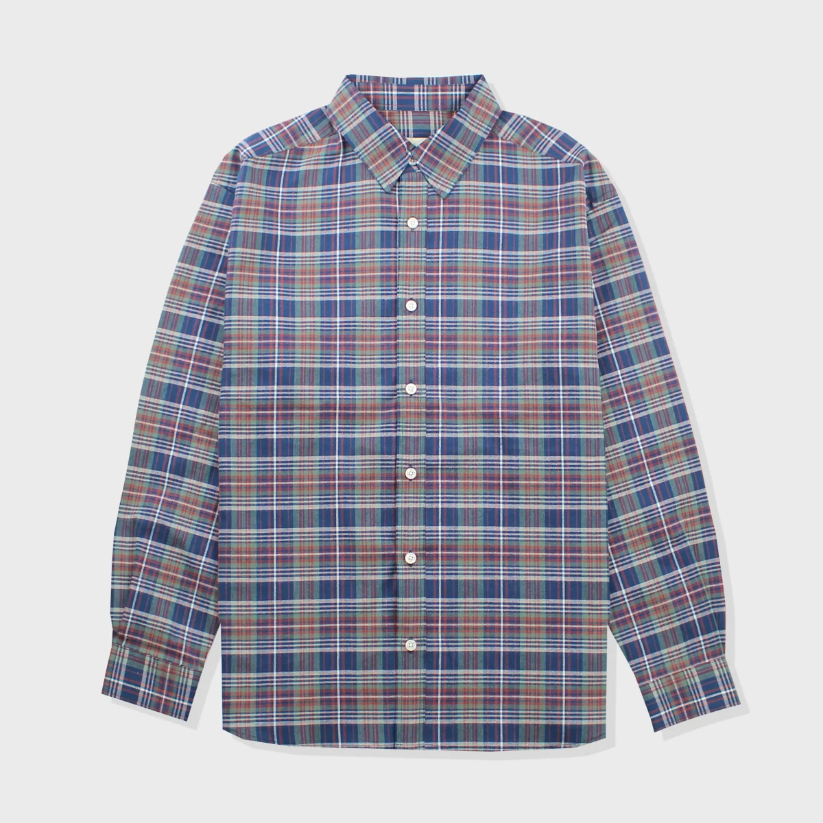 Cb NERD Checked Shirts(BLUE MIX)