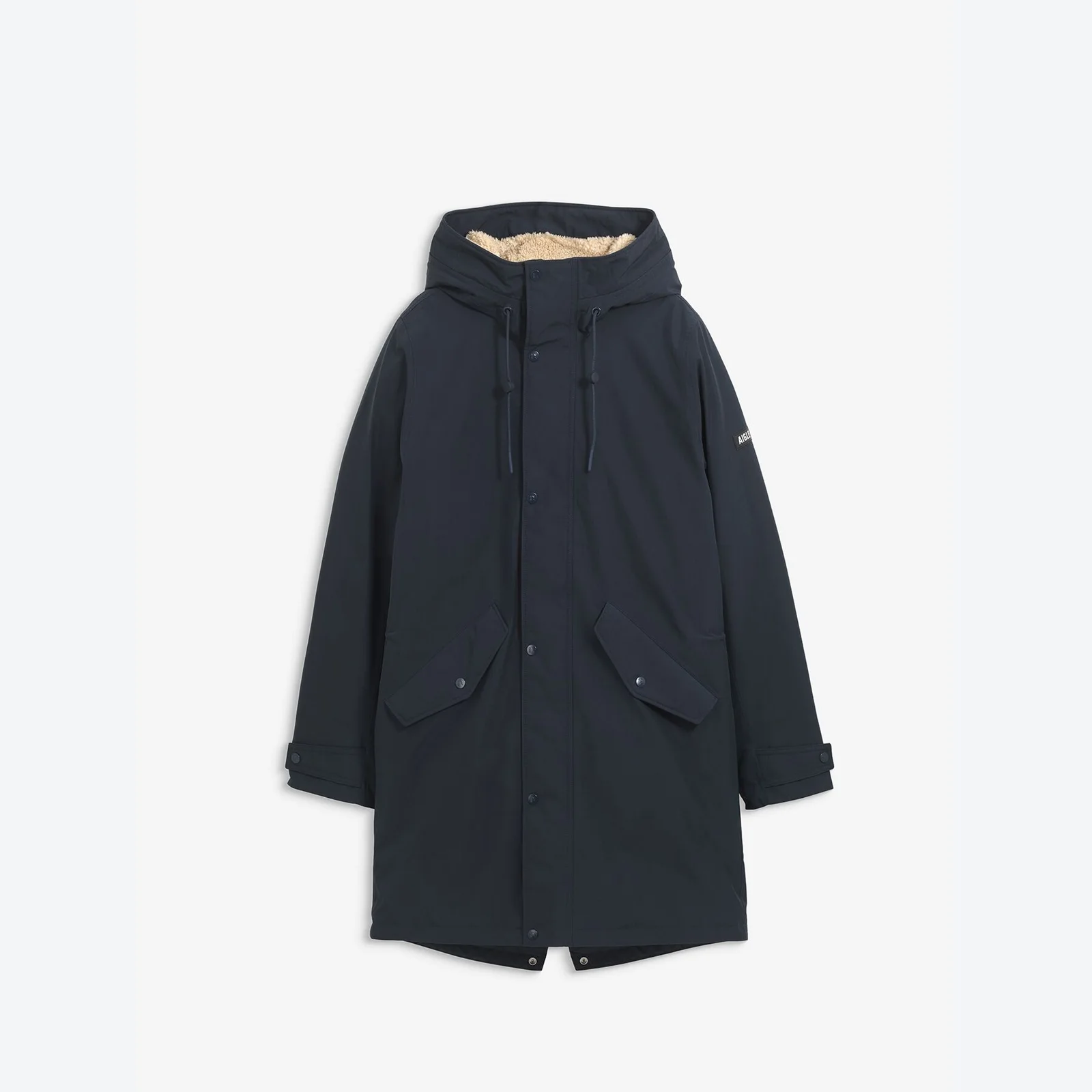 男裝 Gore-Tex 絎縫 羊羔絨 連帽衫 派克大衣 AIW25MOUI002EMP