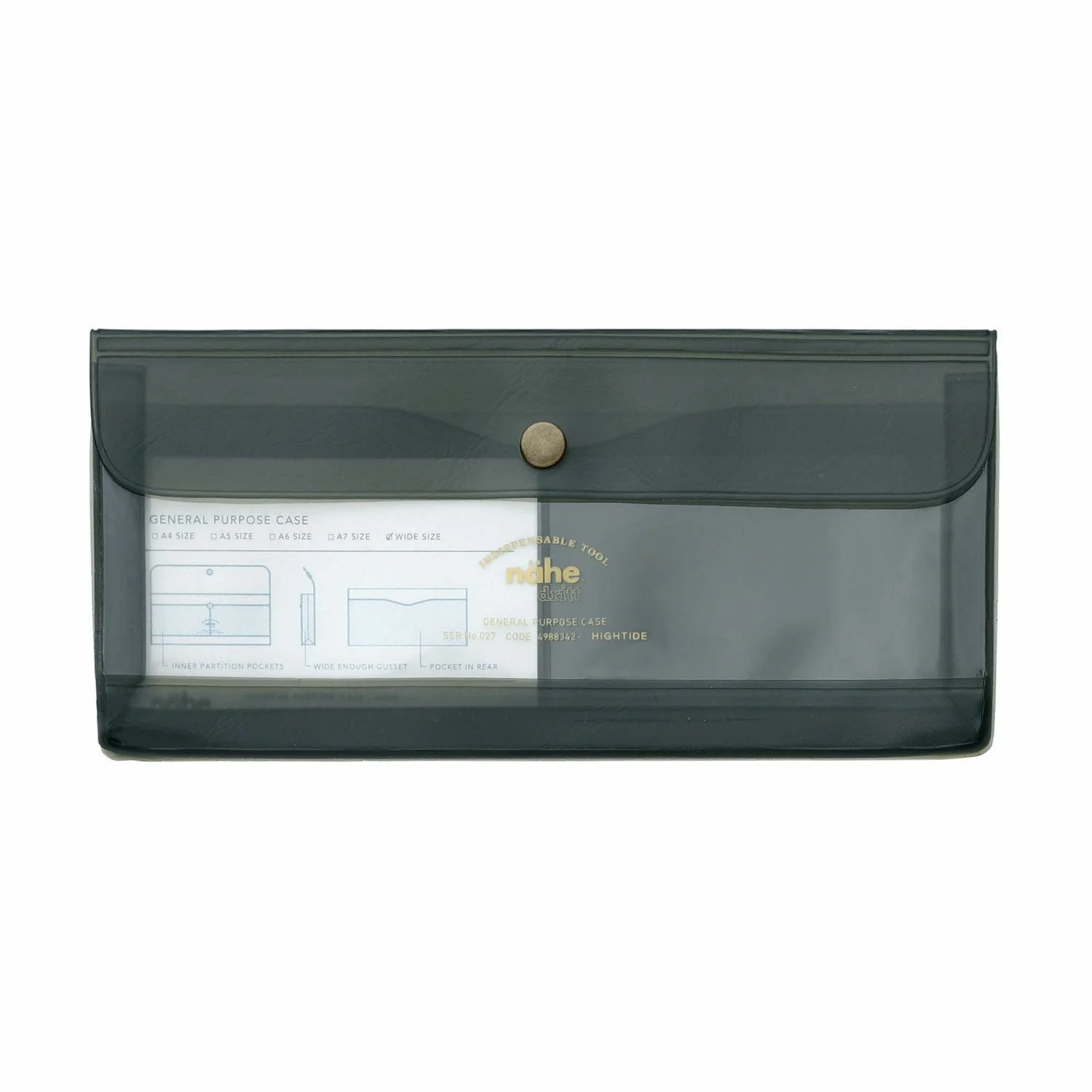 NAHE General Purpose Case Wide_Clear Grey