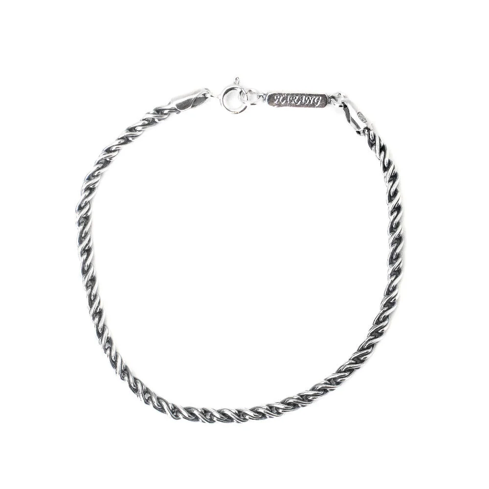 HR 108B_Silver Chain Bracelet (Silver 925)