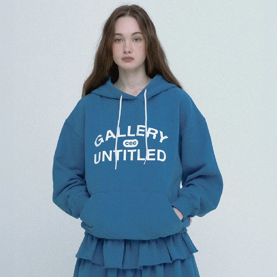 GALLERY UNTITLED HOODIE (BLUE/加絨)