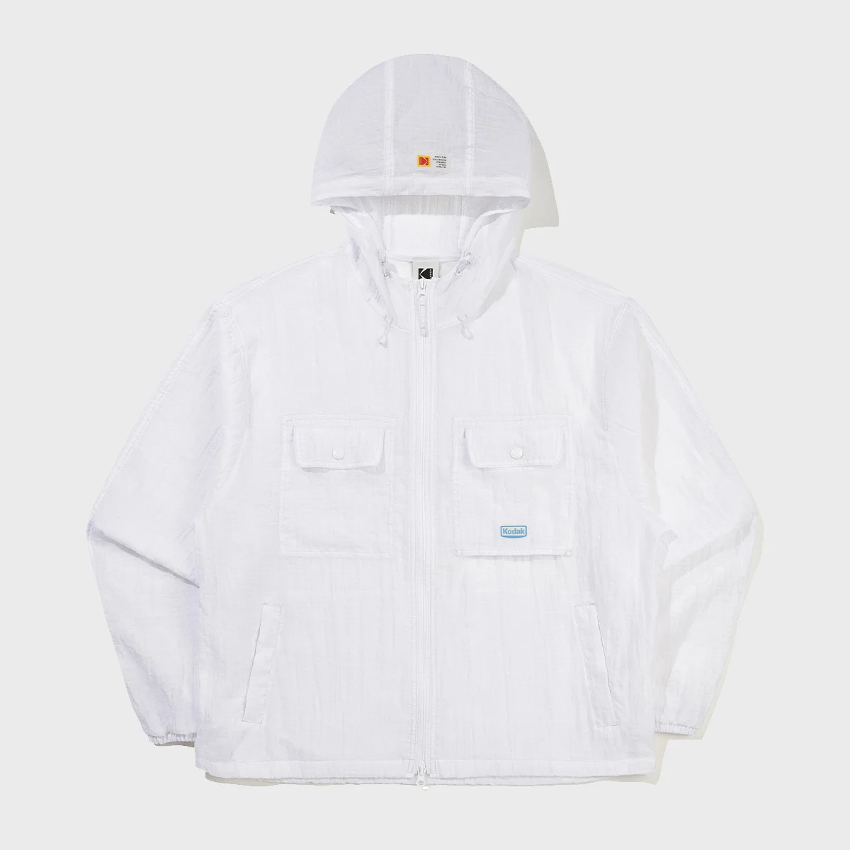 透視 微風 淺 連帽衫 外套 WHITE