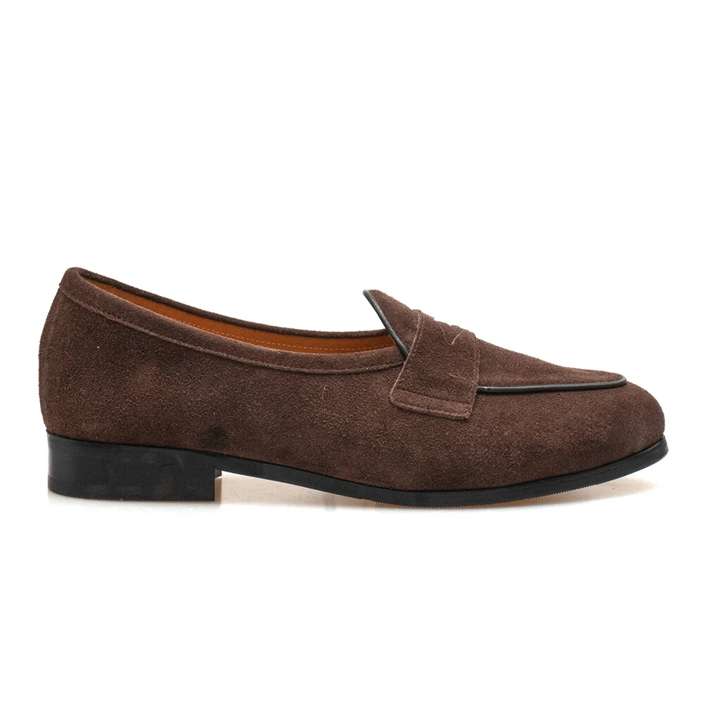 ALC4401 比利時 Penny 樂福鞋_brown suede