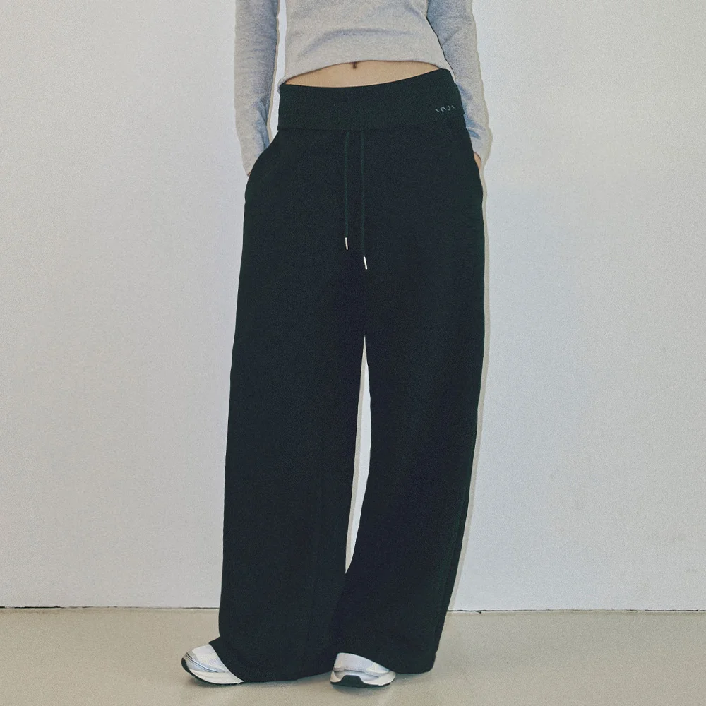 Fold Over Sweatpants 黑色