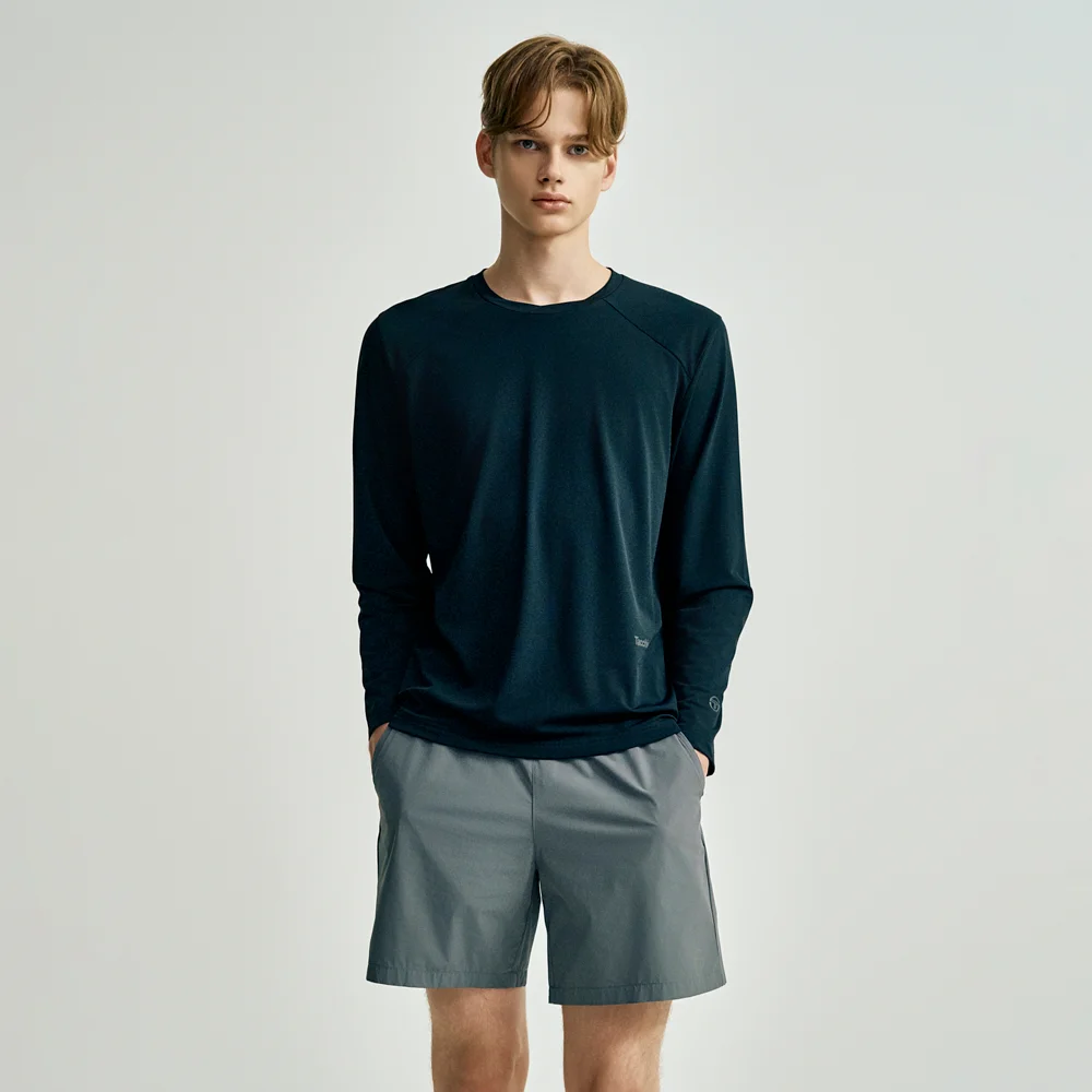 M Cush Warm 長袖 T恤(BLACK)