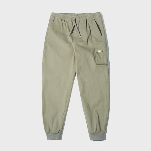 City Camper 單 口袋 慢跑褲 褲子 Olive (S22WURPT62)