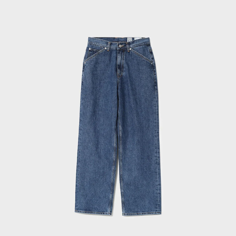 Blueborn Wide Denim Pants Normal Navy