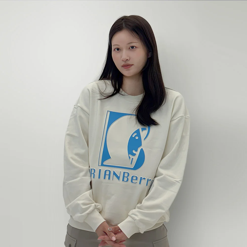 BRIAN LOGO T-SHIRTS_O/WHITE