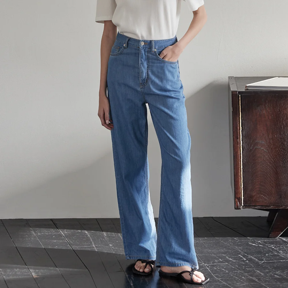 Blue washing summer denim - Blue