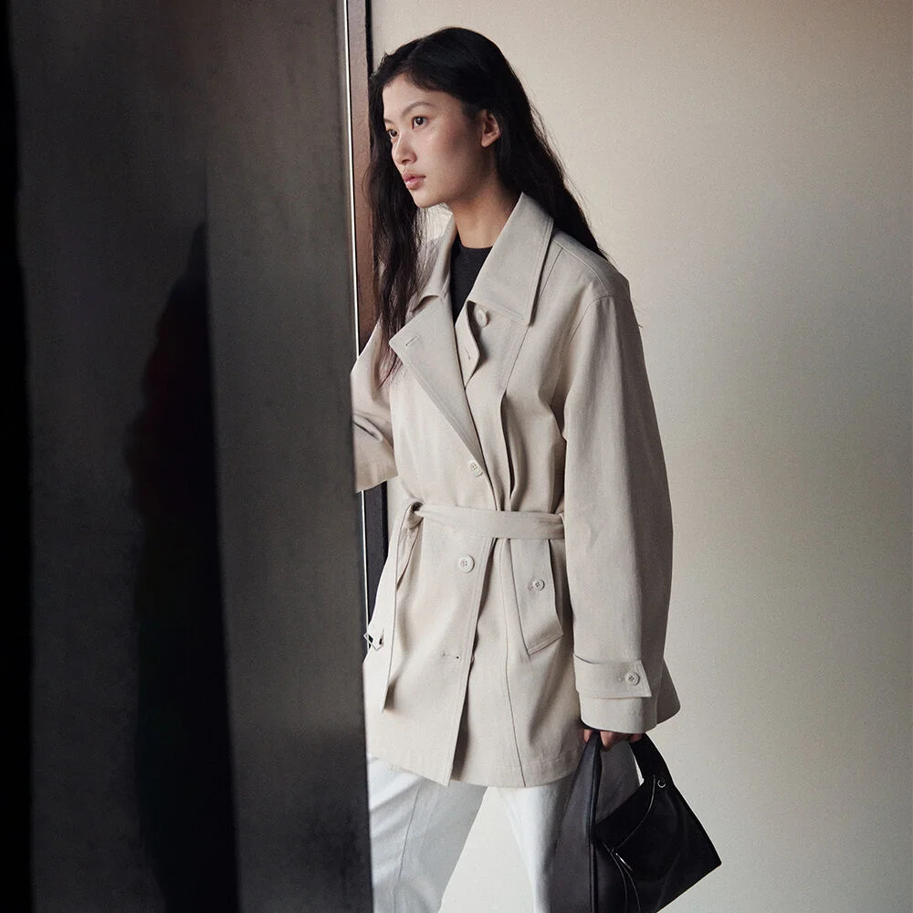 Half Length Trench Coat R203_11