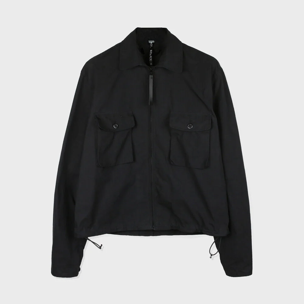 Gemini 純棉 Trucker 外套 (BLACK)
