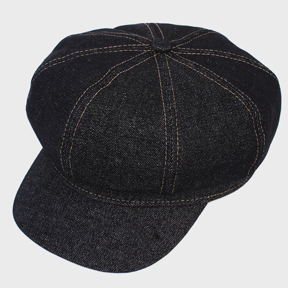 Nonwashing Denim Newsboy Cap 報童帽