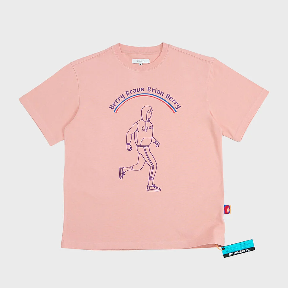 SIGNATURE TEE_PEACH