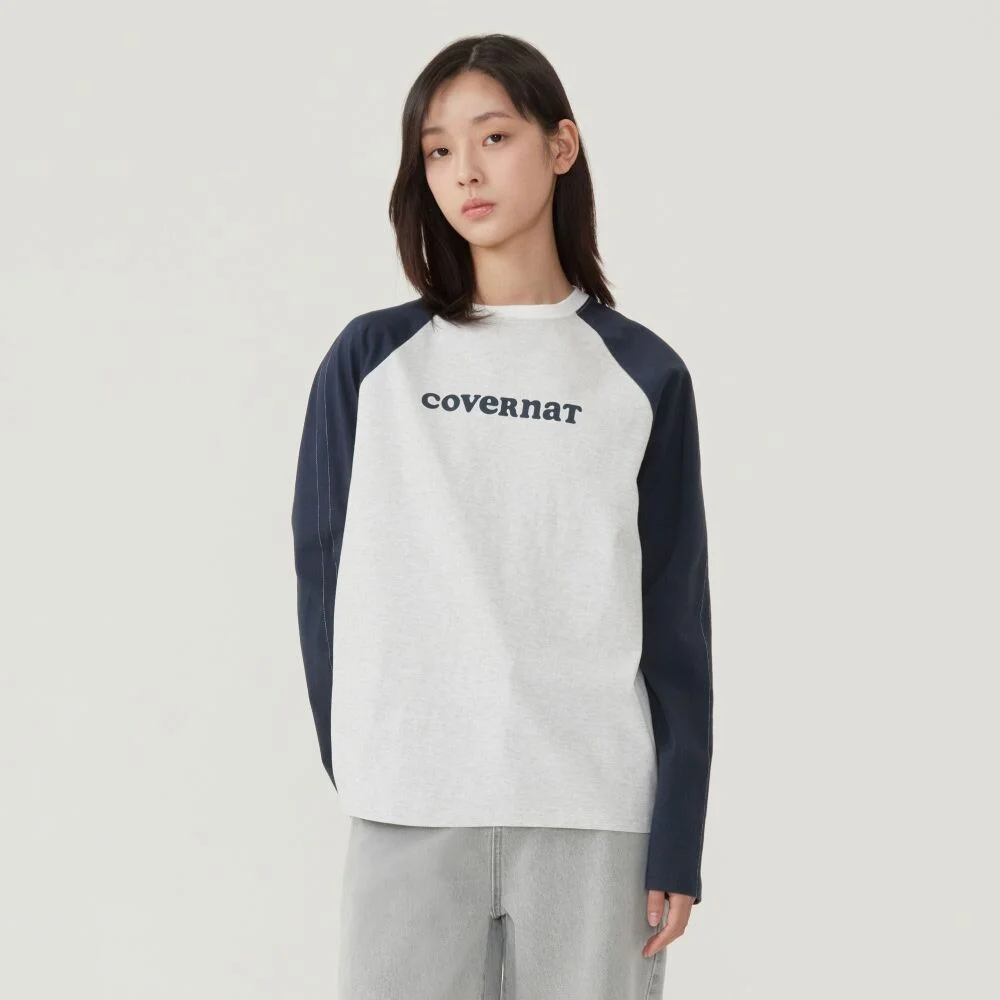 女裝 Cooper Logo 插肩 長袖 (2color)