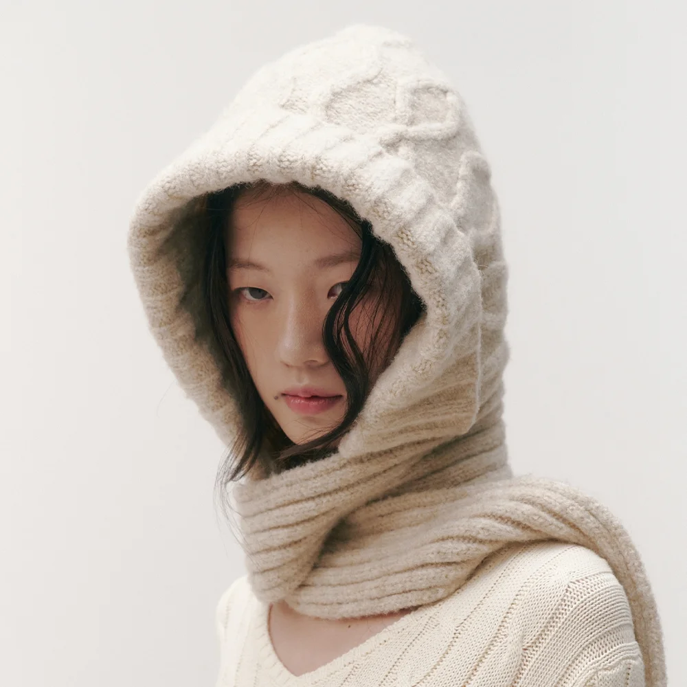 Hazle wool balaclava_2 colors