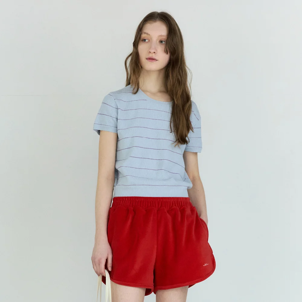 Rome Stripe Knit (Sky Blue)