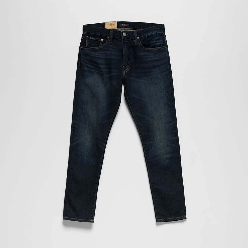 Parkside 活力 Tapered 彈力 牛仔褲 (BLUE)