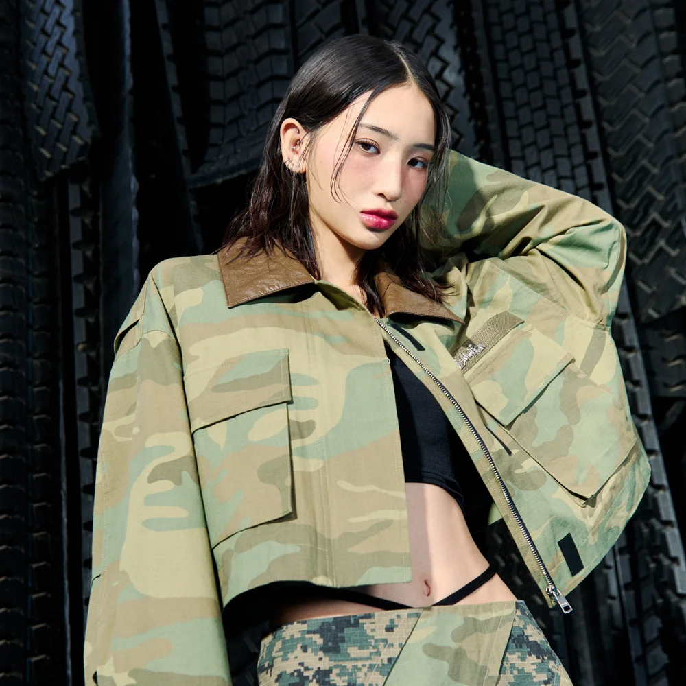 CAMO JACKET KHAKI BQ2WJ003