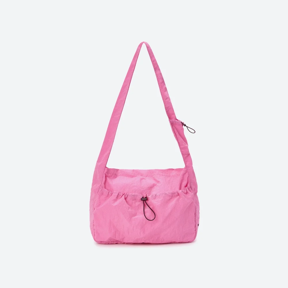 M.C String-Pocket Crossbody Bag / PINK