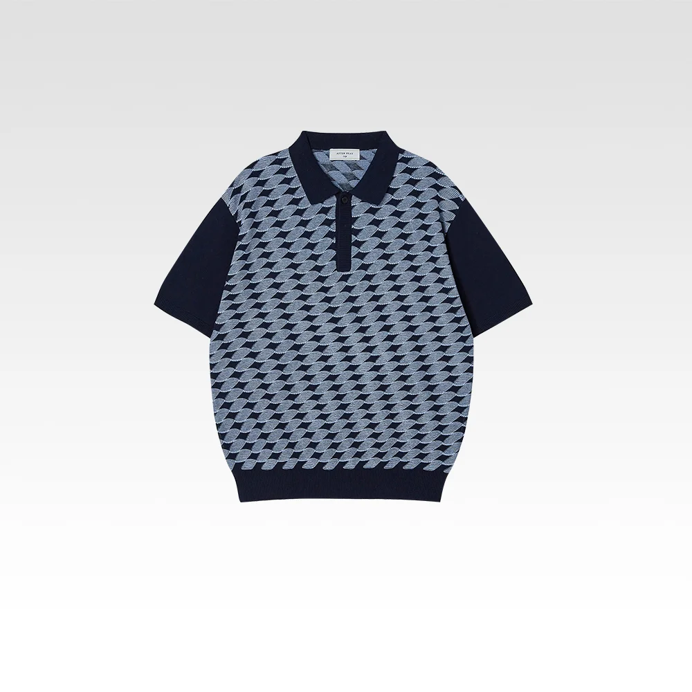 Noted 針織衫 Polo 海軍藍