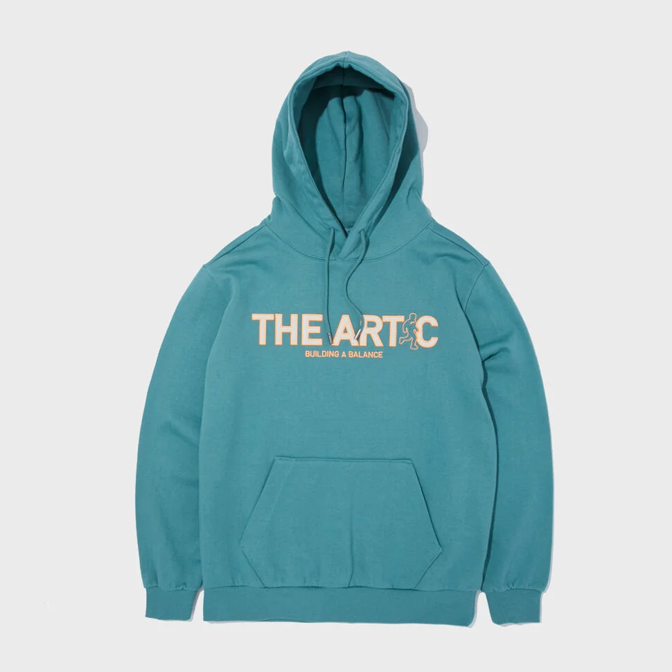 THE ARTIC HOOD_TEAL GREEN
