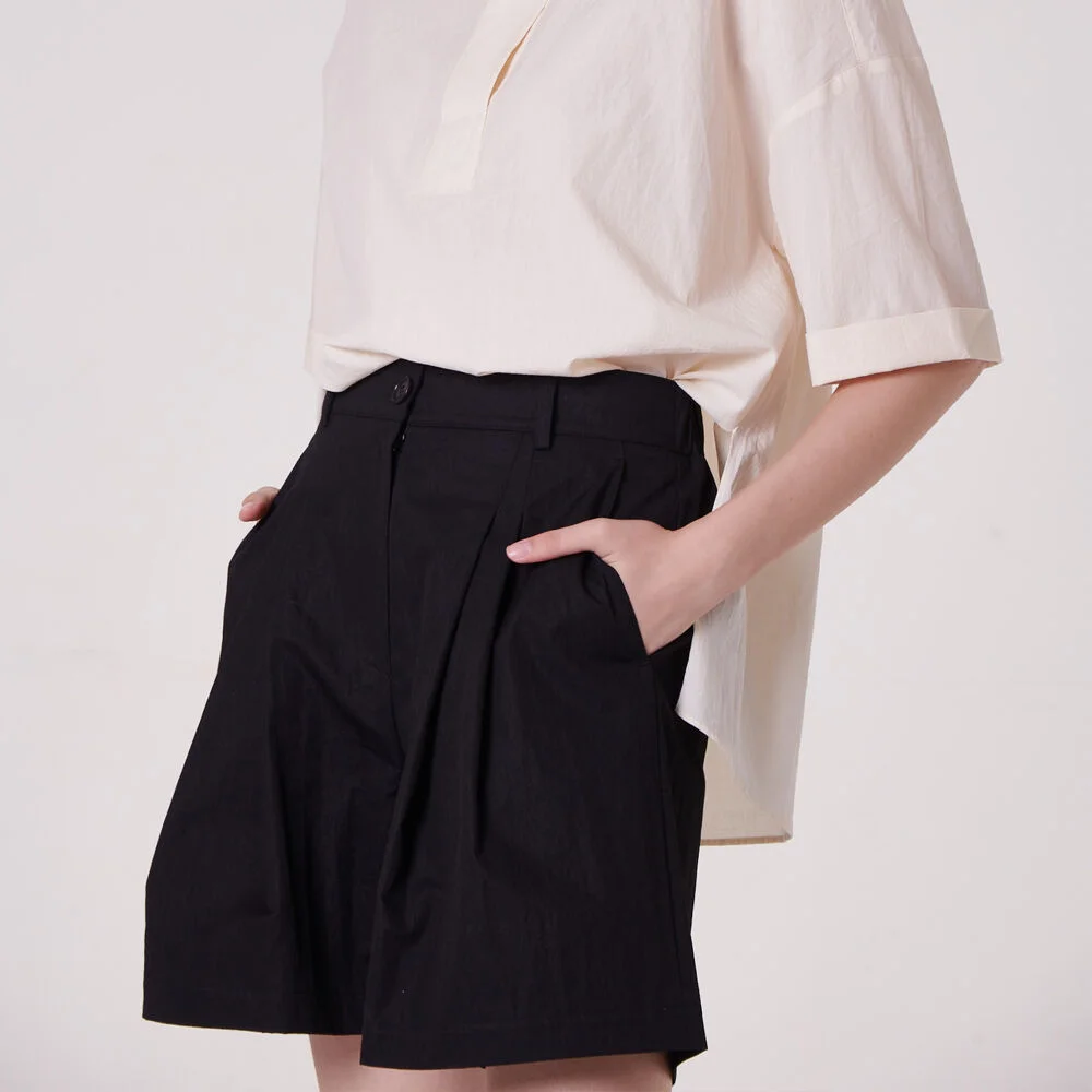 easy short pants_ black