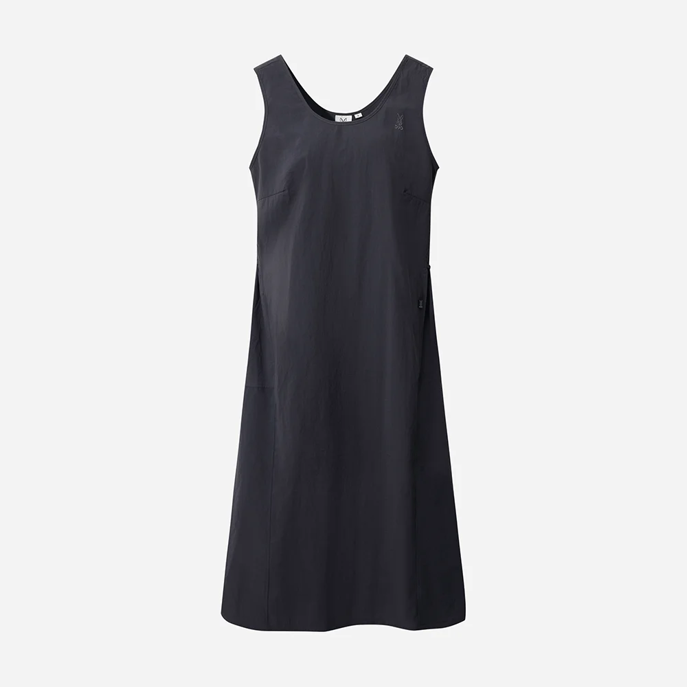 女裝) Florni 無袖 連衣裙(NAVY)