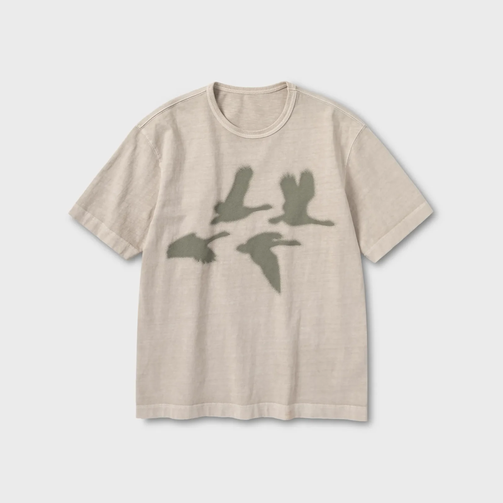 PAUSE BIRD HS T恤_BEIGE