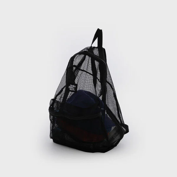 MESH BACKPACK - BLACK
