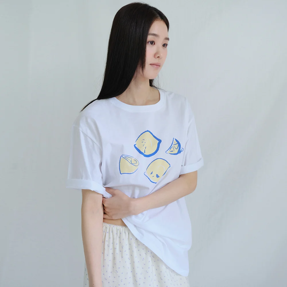Lemon T-shirts_White