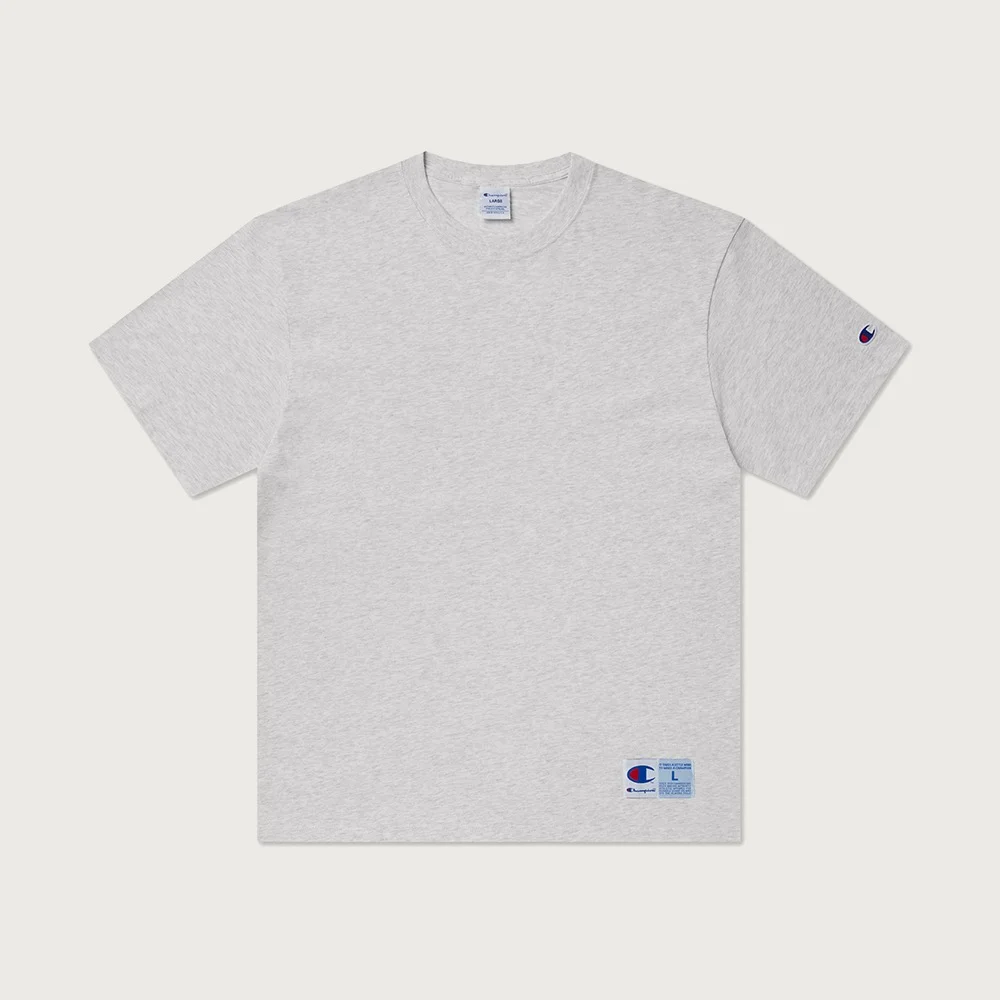 Jog Tag 短袖 T恤 Light Grey
