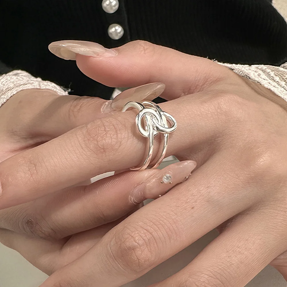 LYR RING 里拉琴 銀色 環 銀戒指